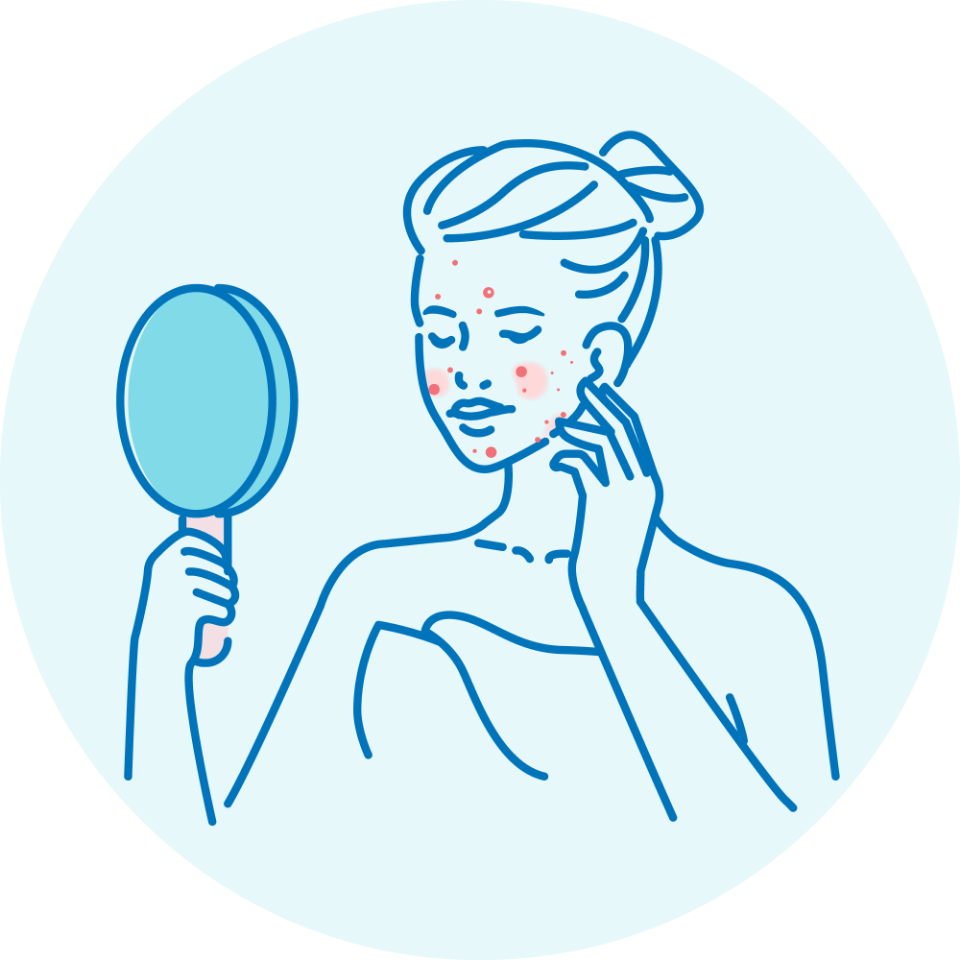 Skin problems